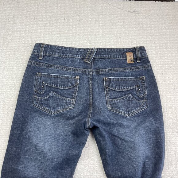 Union Bay Jeans Ginger Stretch Sz 9 Blue Slim Straight Medium Wash Casual Denim - Picture 9 of 10